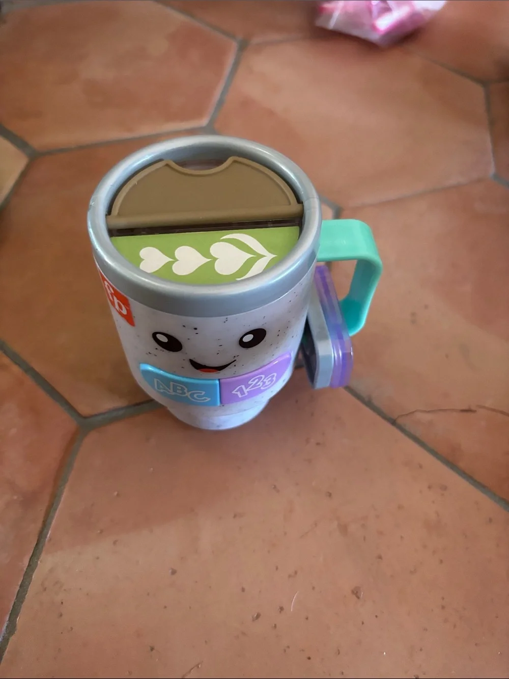 Fisher-Price baby can